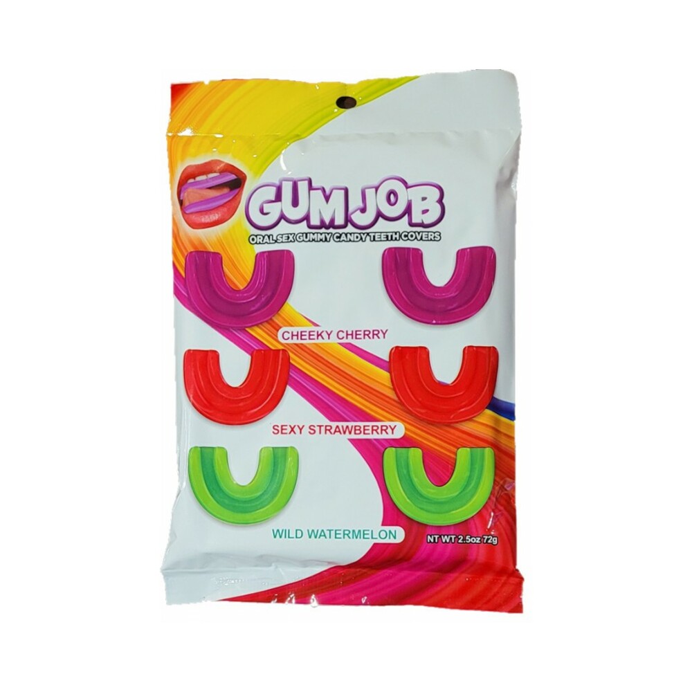 Gum Job Gummy Teeth Covers Assorted 6pk