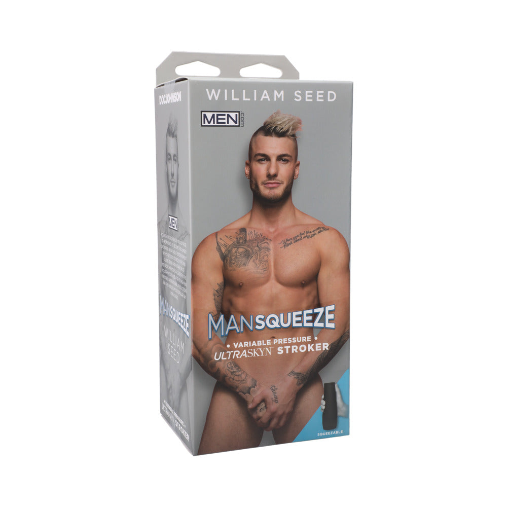 Man Squeeze ULTRASKYN Ass Stroker - William Seed