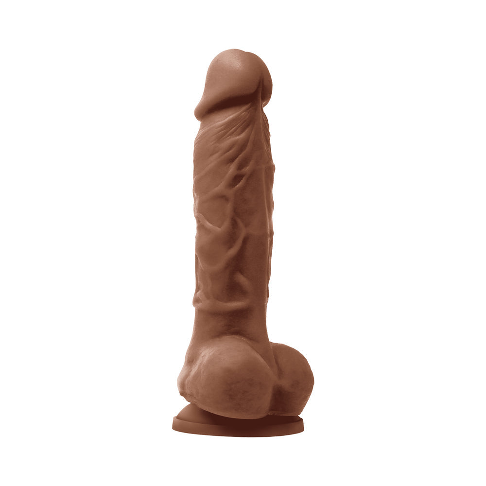Colours Pleasures 5" Dildo w/Suction Cup - Brown