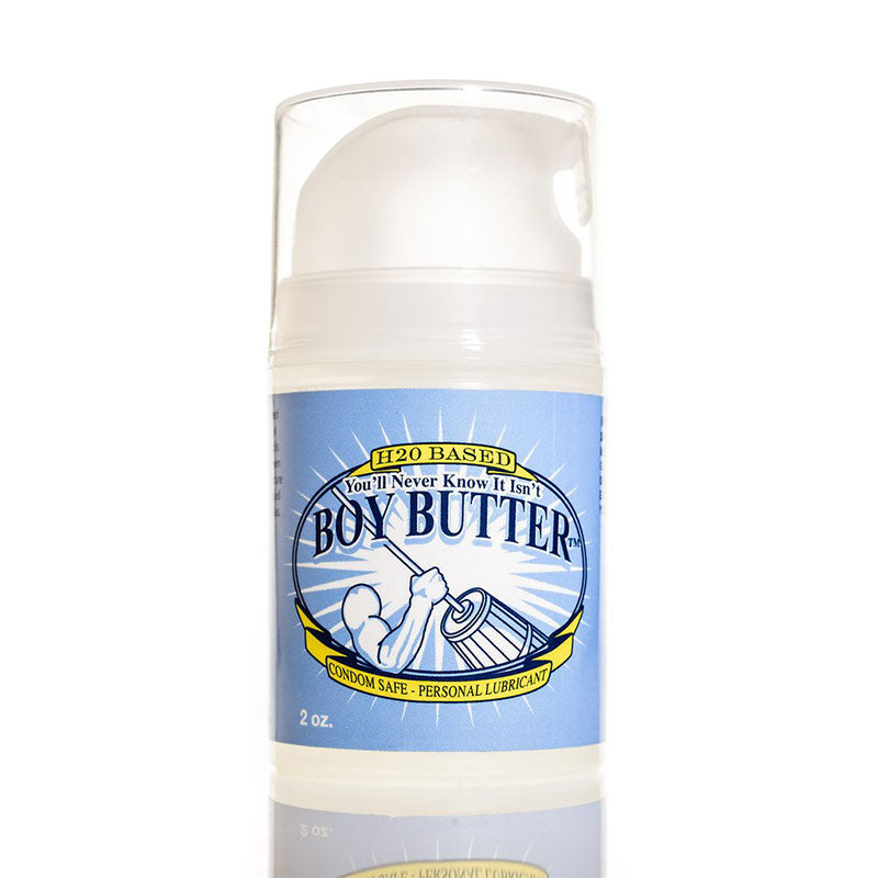 Boy Butter Ez Pump H2O Based Lubricant - 2 oz