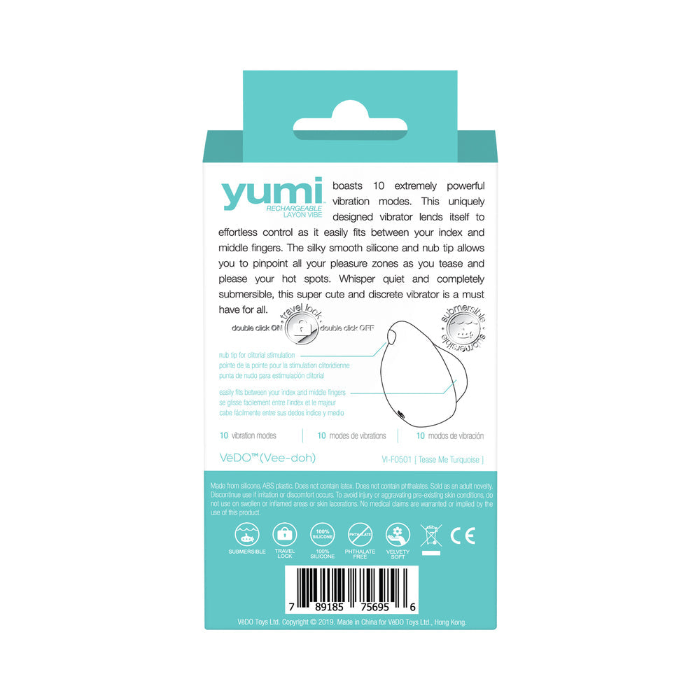 VeDO Yumi Layon Vibe - Tease Me Turquoise