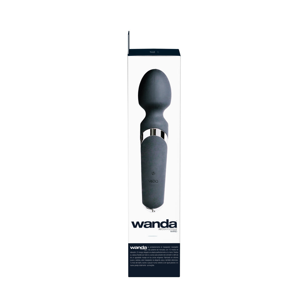 VeDO Wanda Rechargeable Wand - Just Black