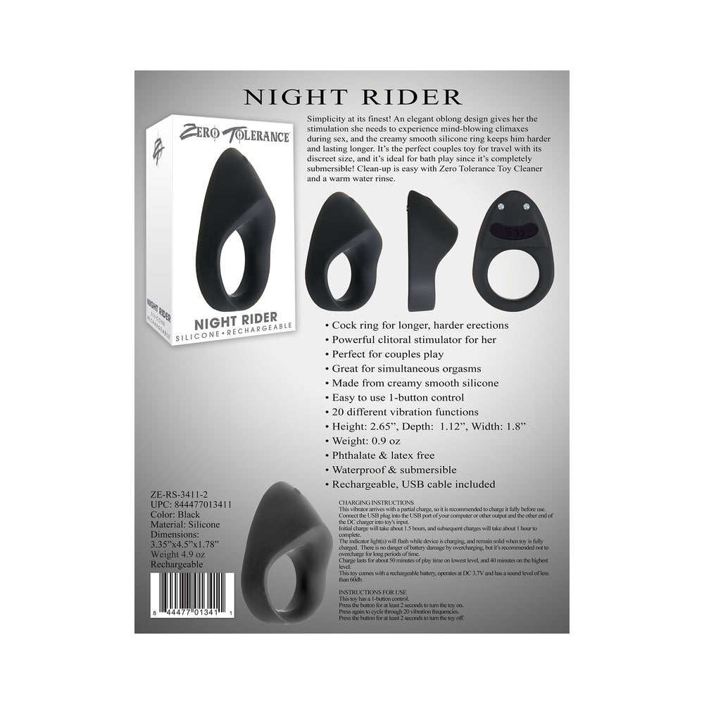 Zero Tolerance Night Rider-Black