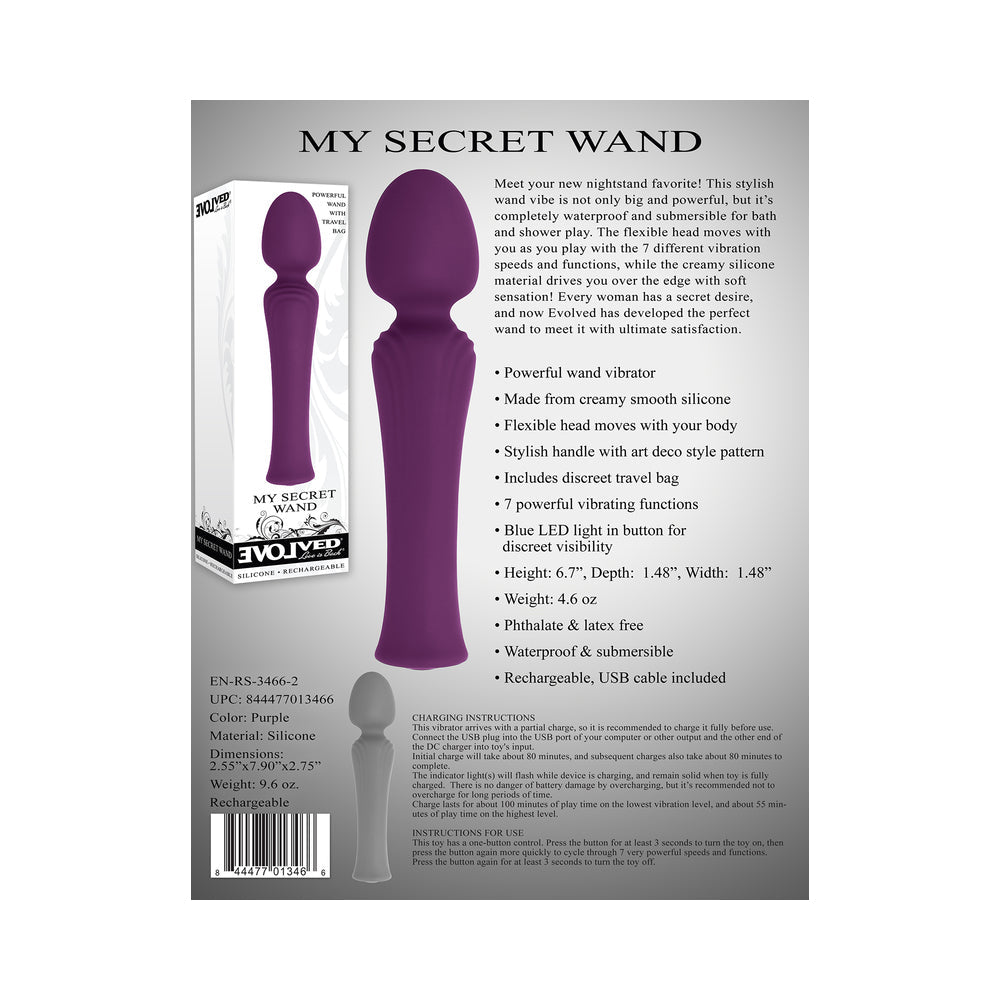 Evolved My Secret Wand-Purple