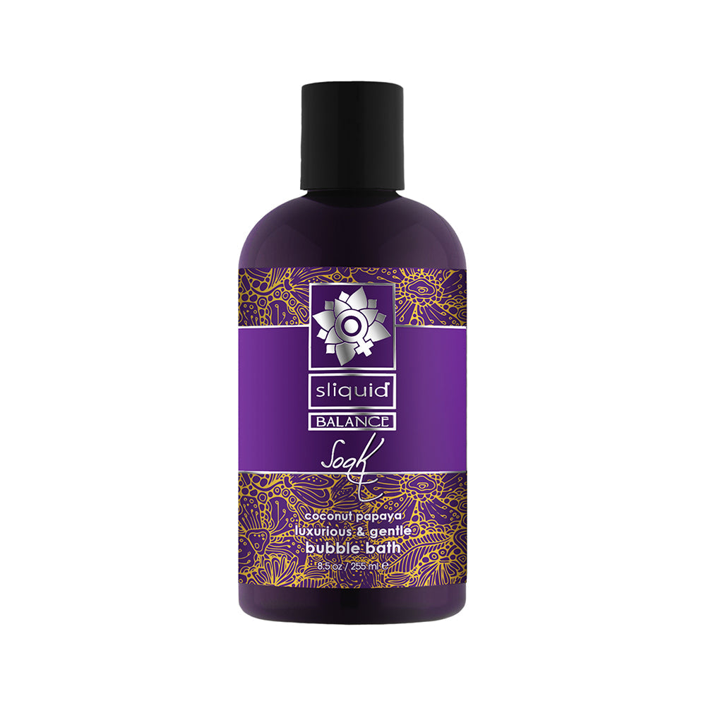 Sliquid Balance Soak - 8.5 oz Coconut Papaya