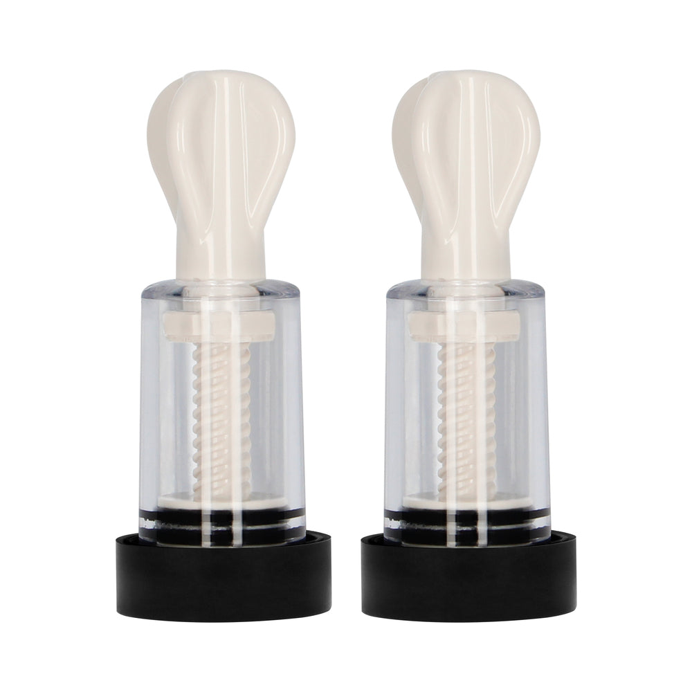 Shots Electroshock Nipple Suckers - Clear
