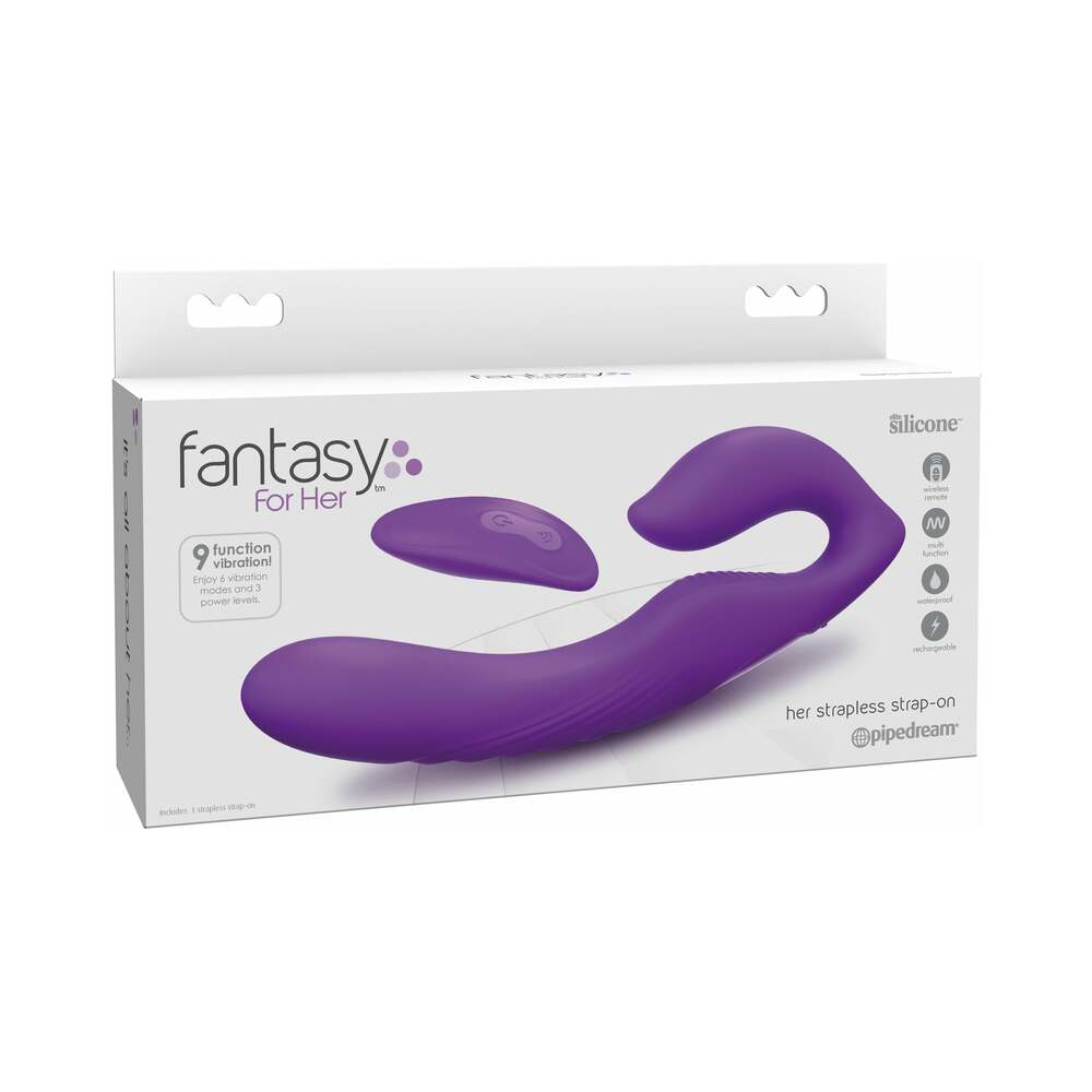 Fantasy For Her Ultimate Strapless Strap On - Purple