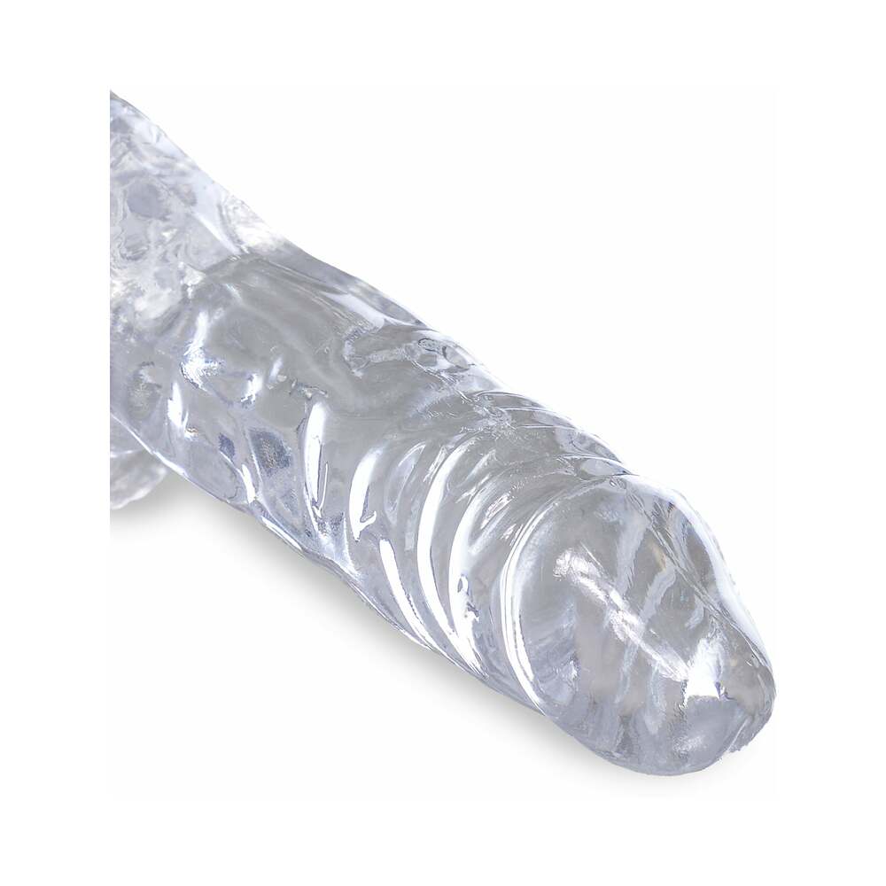 King Cock Clear 4" Cock w/Balls