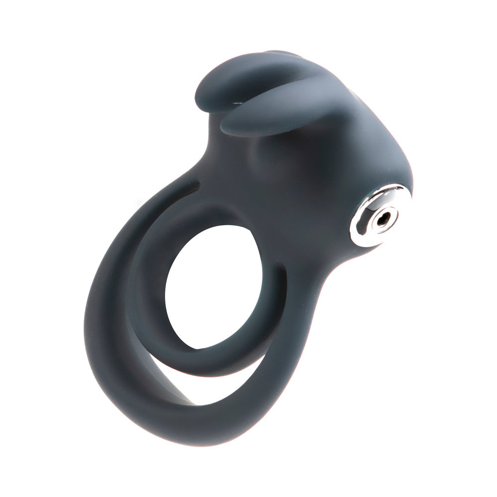 VeDO Thunder Bunny Rechargeable Dual Ring - Black Pearl