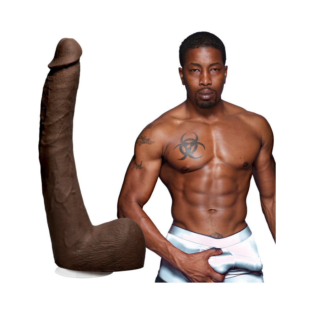 Signature Cocks ULTRASKYN 10" Cock w/Removable Vac-U-Lock Suction Cup - Isiah Maxwell