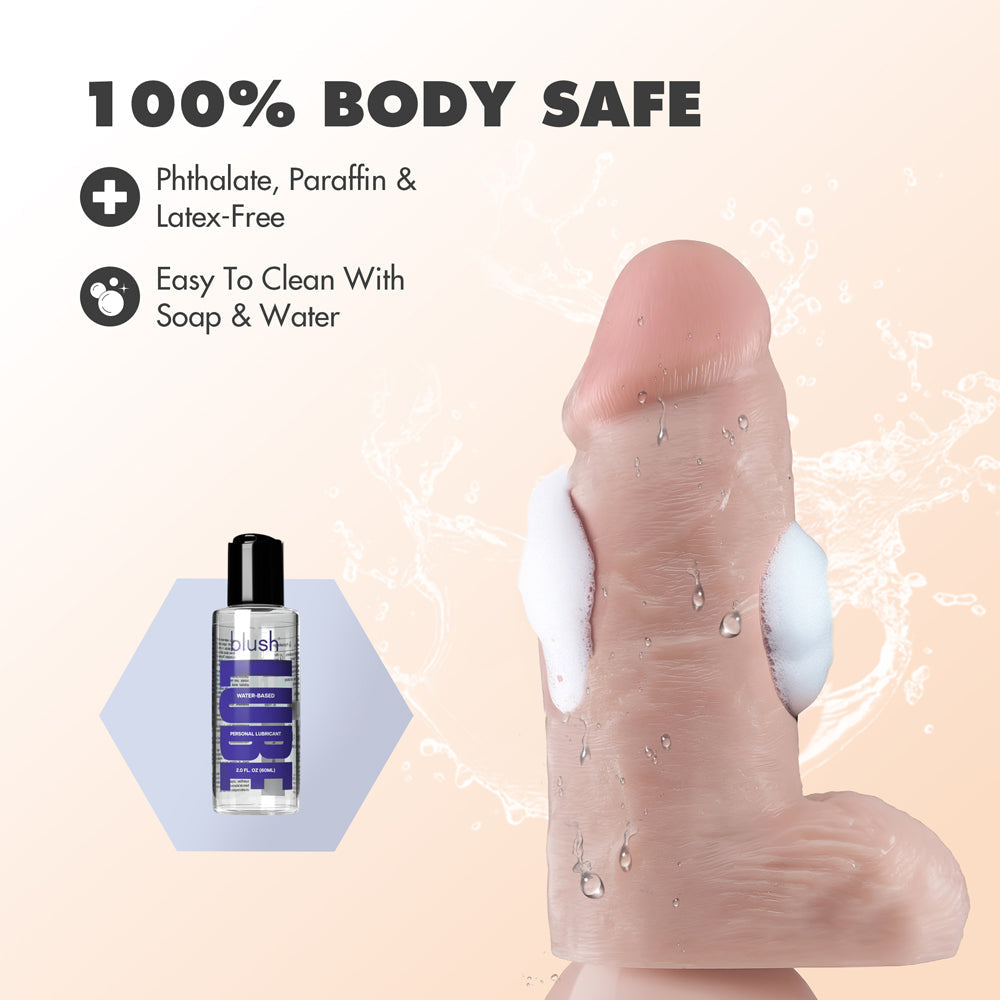 Dr. Skin Dr Chubbs-Vanilla 10"
