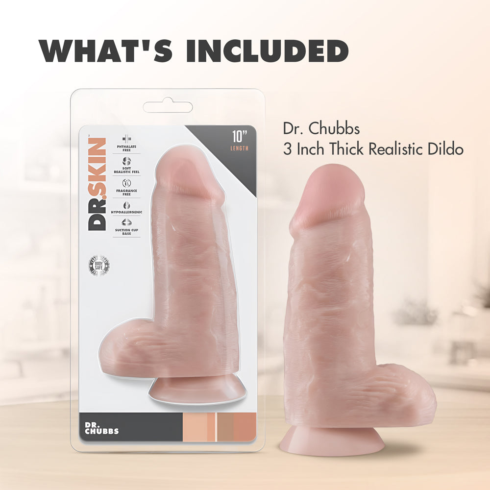 Dr. Skin Dr Chubbs-Vanilla 10"