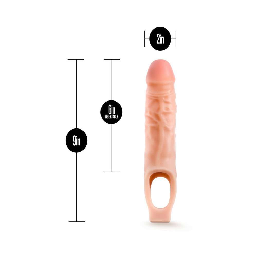 Performance Sheath Penis Extender-Vanilla 9"