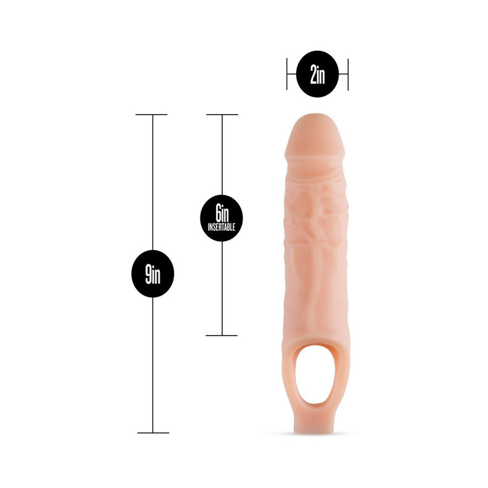 Performance Plus Sheath Penis Extender-Vanilla 9"