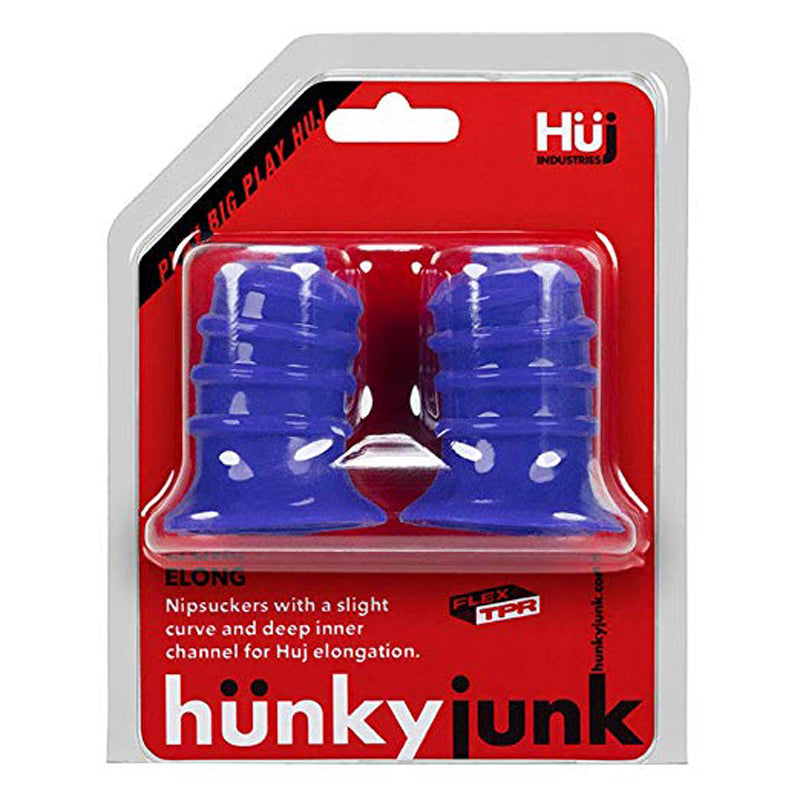 Hunky Junk Elong Nipsuckers - Black