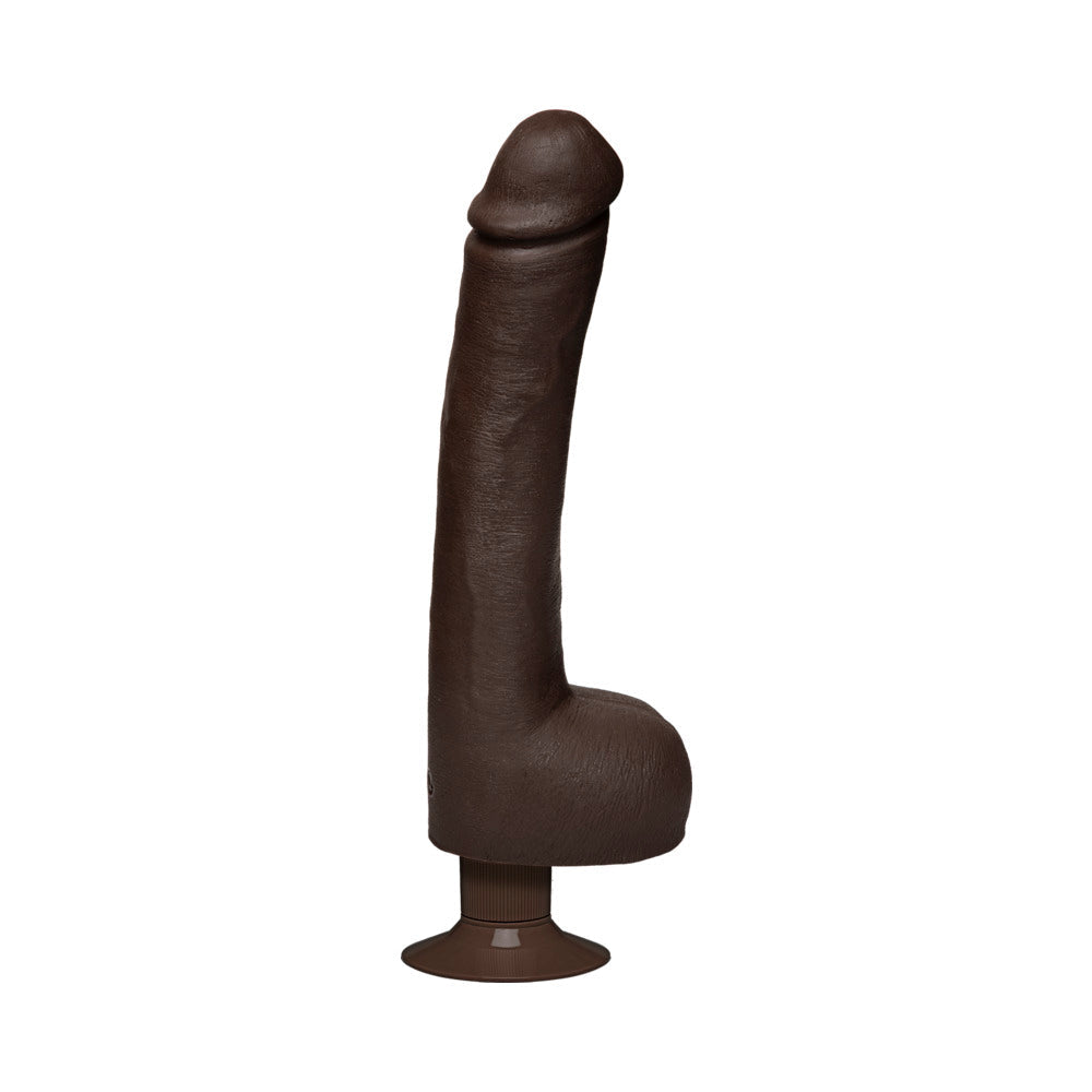 Signature Cocks ULTRASKYN 12" Cock Vibrating w/Vac-U-Lock Suction Cup - Safaree Samuels Anaconda
