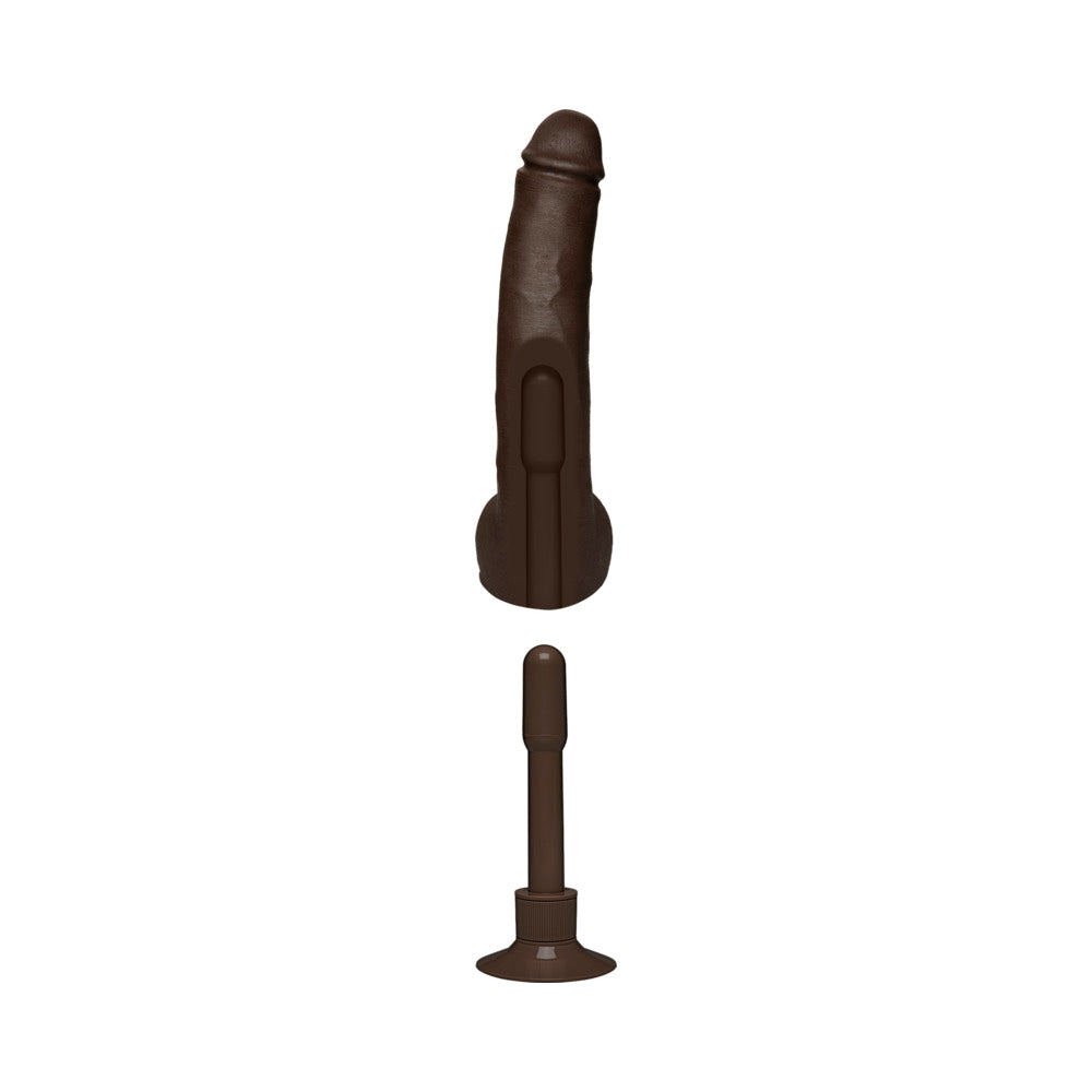 Signature Cocks ULTRASKYN 12" Cock Vibrating w/Vac-U-Lock Suction Cup - Safaree Samuels Anaconda