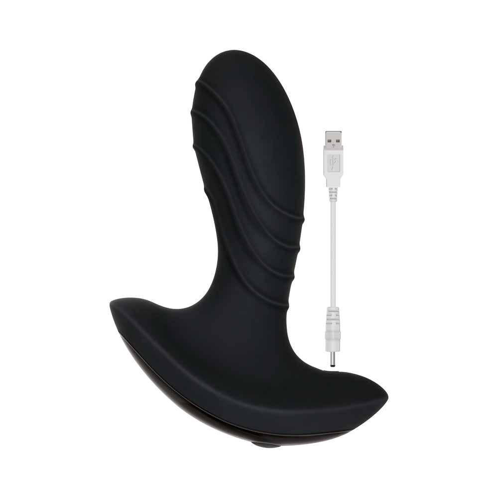 Zero Tolerance The Gentleman Rechargeable Prostate Massager - Black