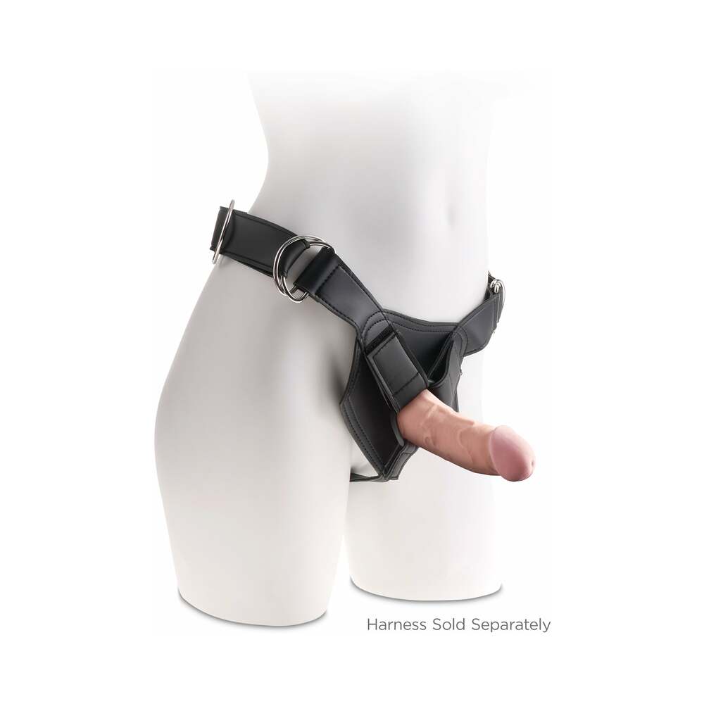 King Cock Plus Triple Density Cock-Light 6"