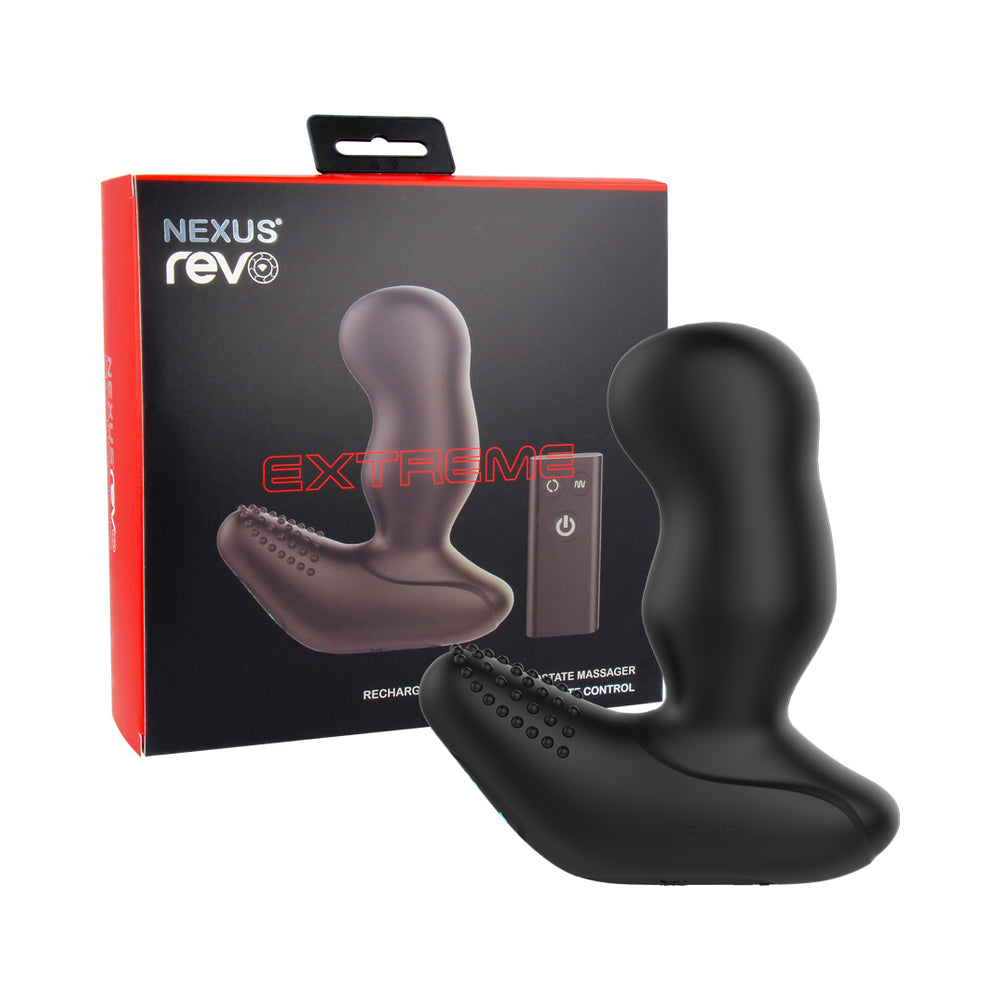 Nexus Revo Extreme Rotating Prostate Massager - Black