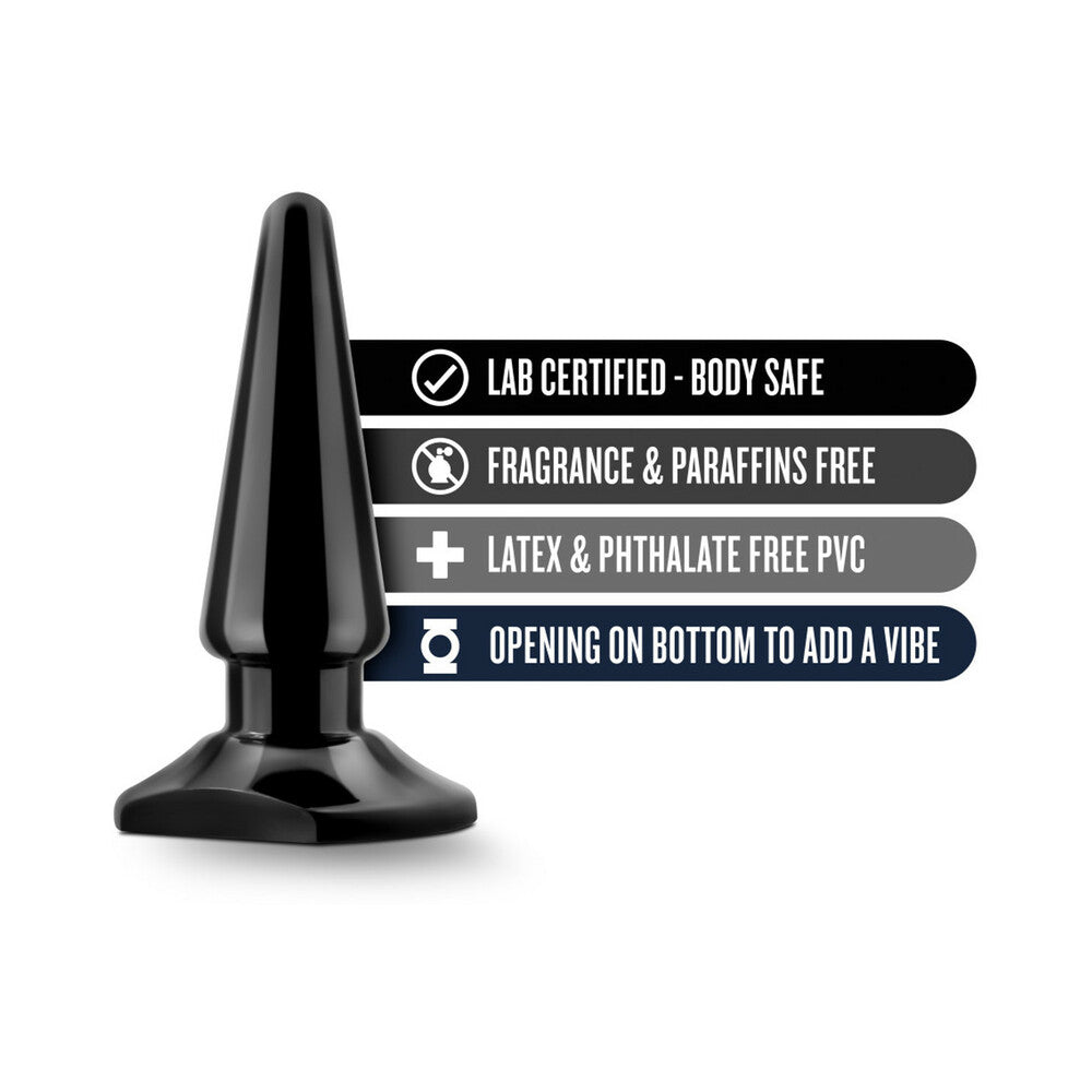 Anal Adventures Easy Plug-Black