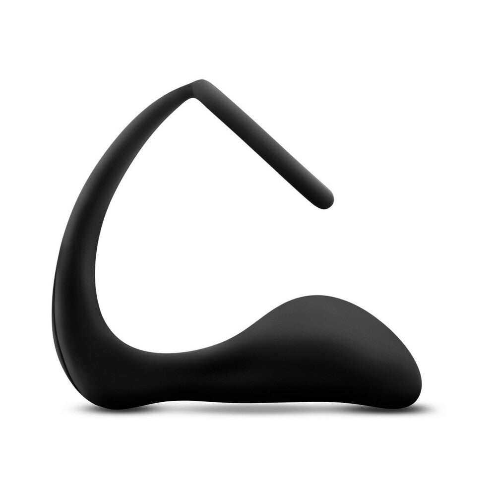 Blush Anal Adventures Cock Ring Plug - Black