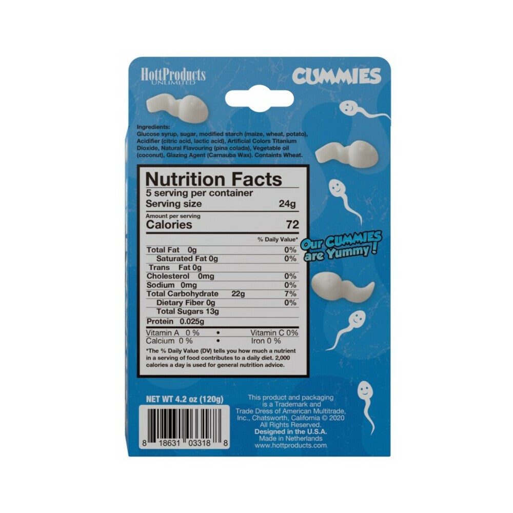 Cummies Sperm Shape Gummy