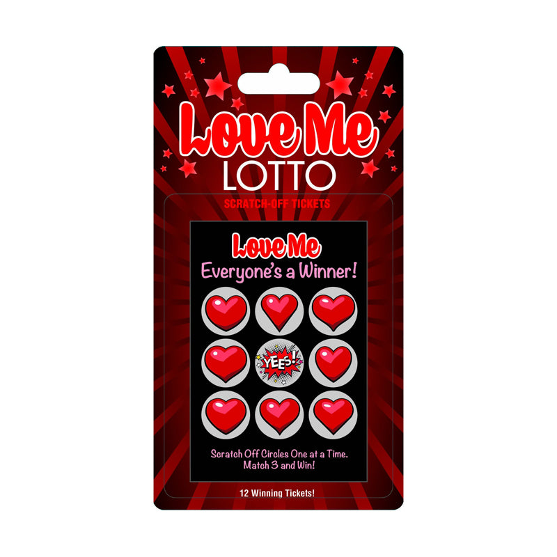 Love Me Lotto Scratch Off Tickets 12 Pack