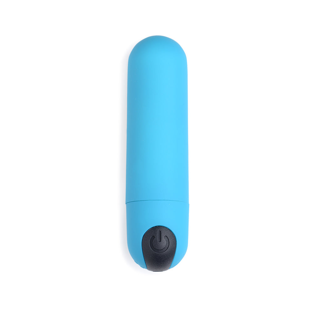 Bang Vibrating Bullet with Remote Control-Blue