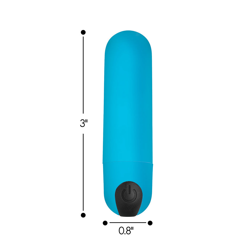 Bang Vibrating Bullet with Remote Control-Blue