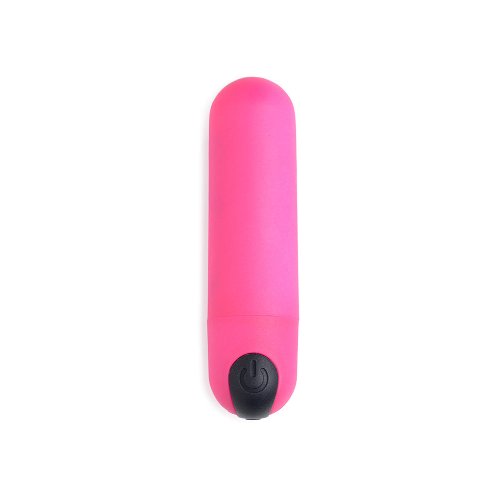 Bang Vibrating Bullet with Remote Control-Pink