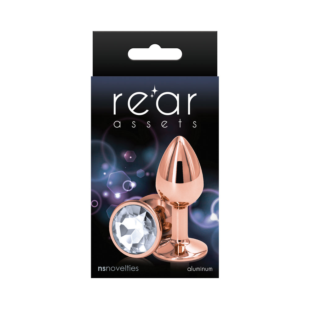 Rear Assets Rose Gold Small - Clear