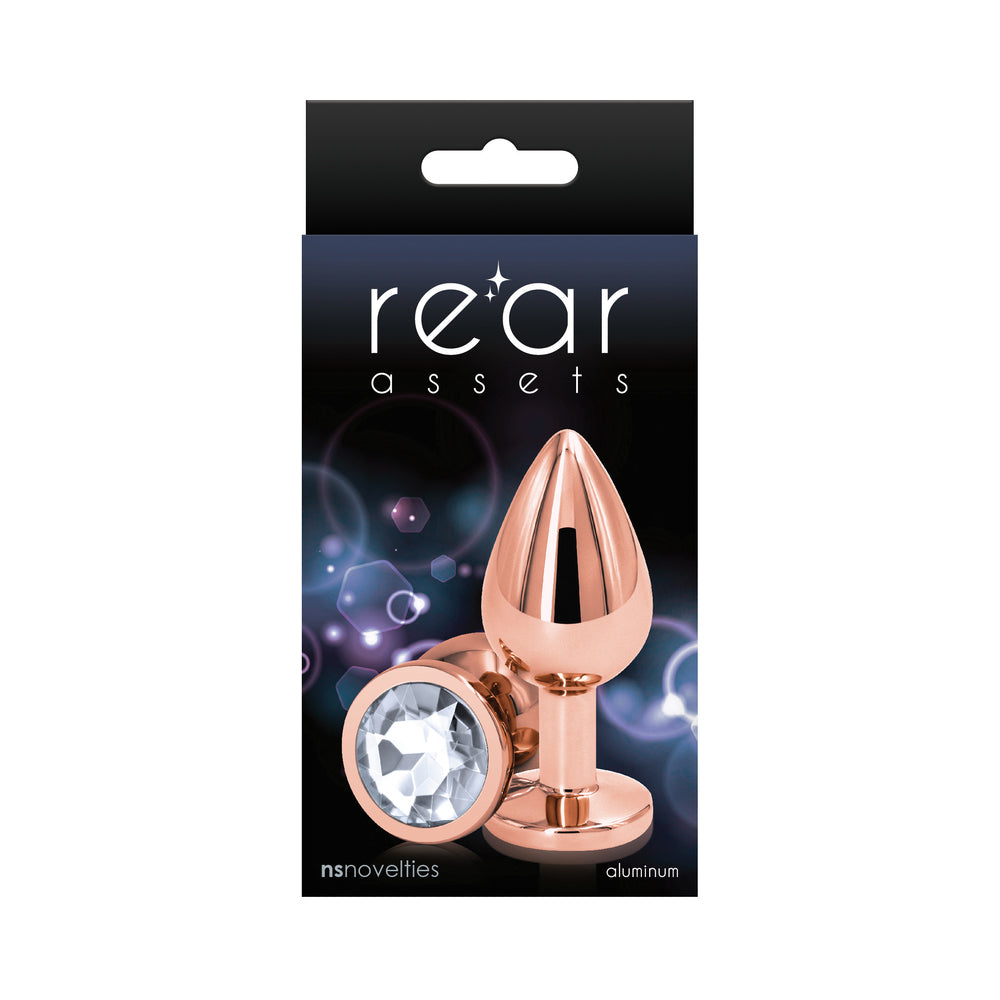 Rear Assets Rose Gold Medium - Clear