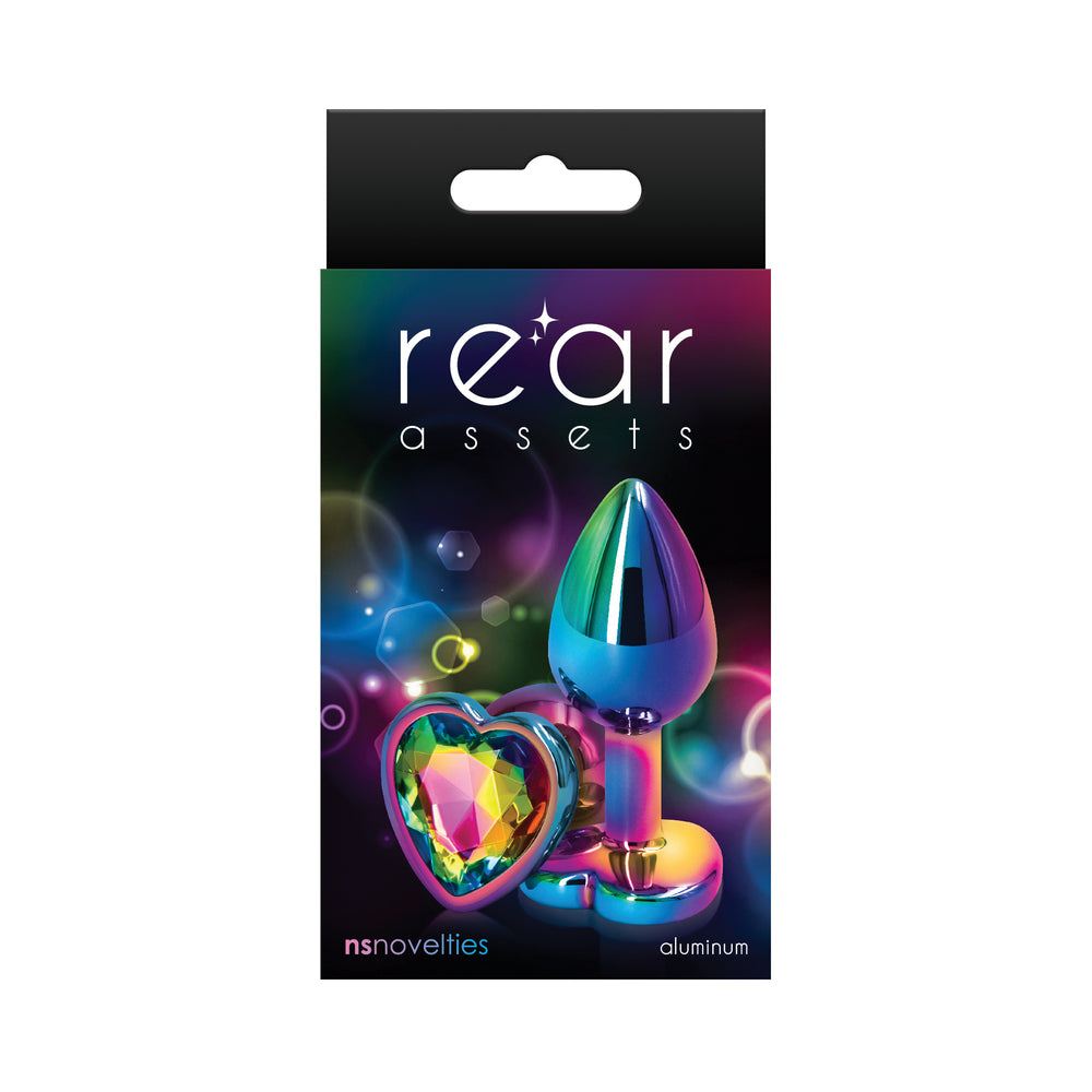 Rear Assets Multicolor Heart Small - Rainbow