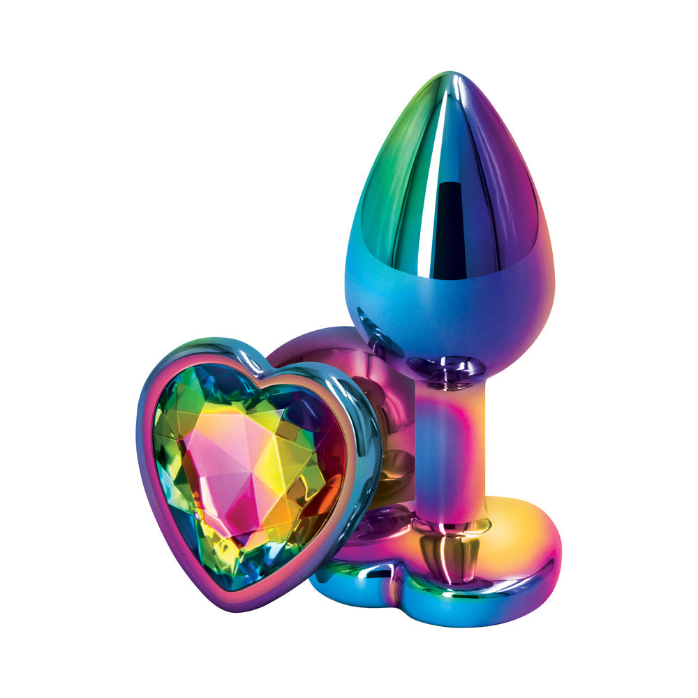 Rear Assets Multicolor Heart Small - Rainbow