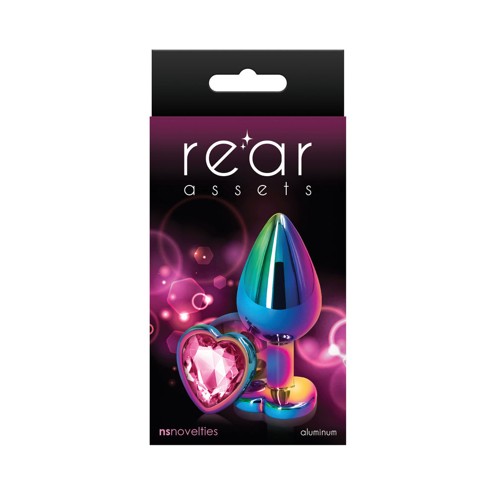 Rear Assets Multicolor Heart Medium - Pink