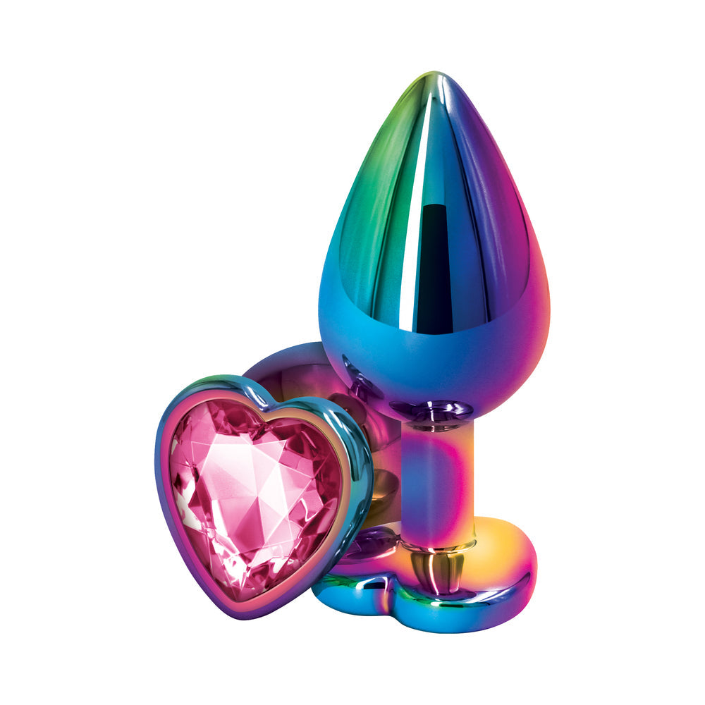 Rear Assets Multicolor Heart Medium - Pink