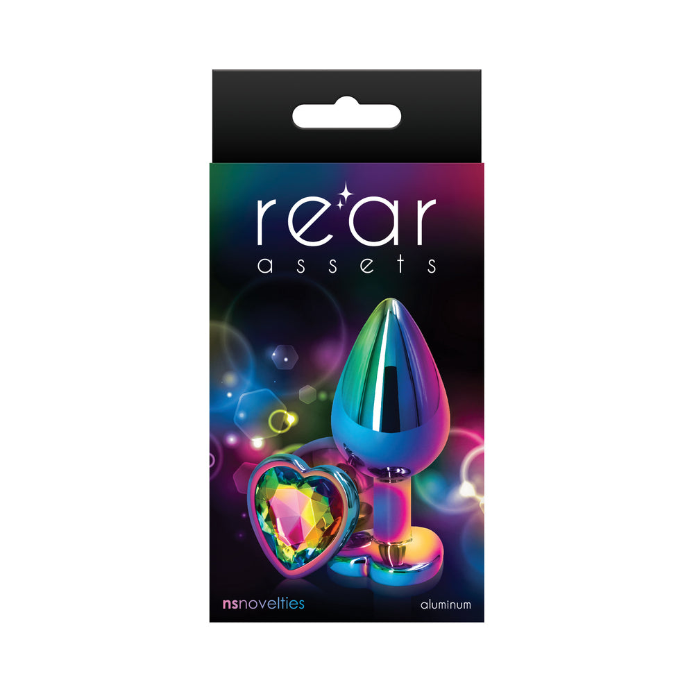 Rear Assets Multicolor Heart Medium - Rainbow