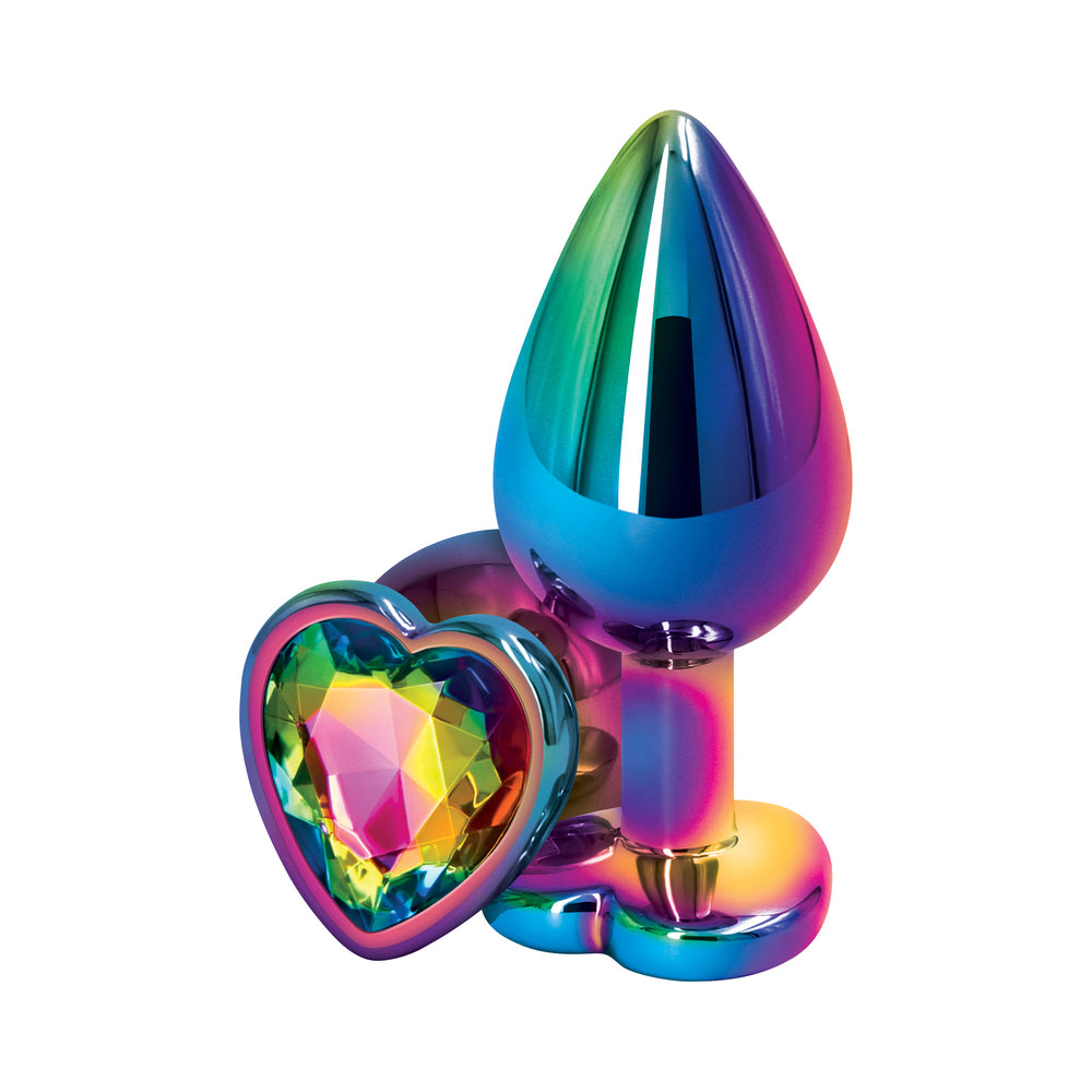 Rear Assets Multicolor Heart Medium - Rainbow