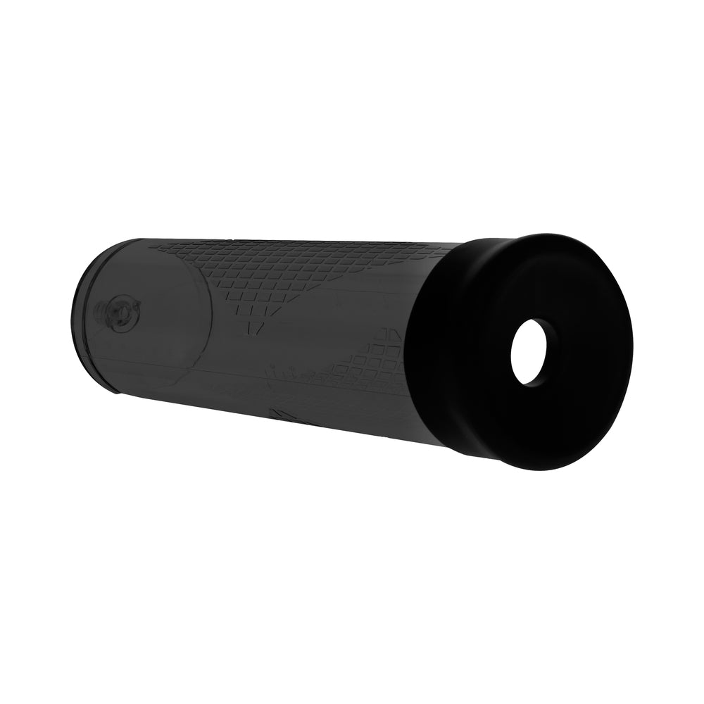 Shots Pumped Rechargeable Extreme Power Pump w/Free Silicone Cock Ring - Black