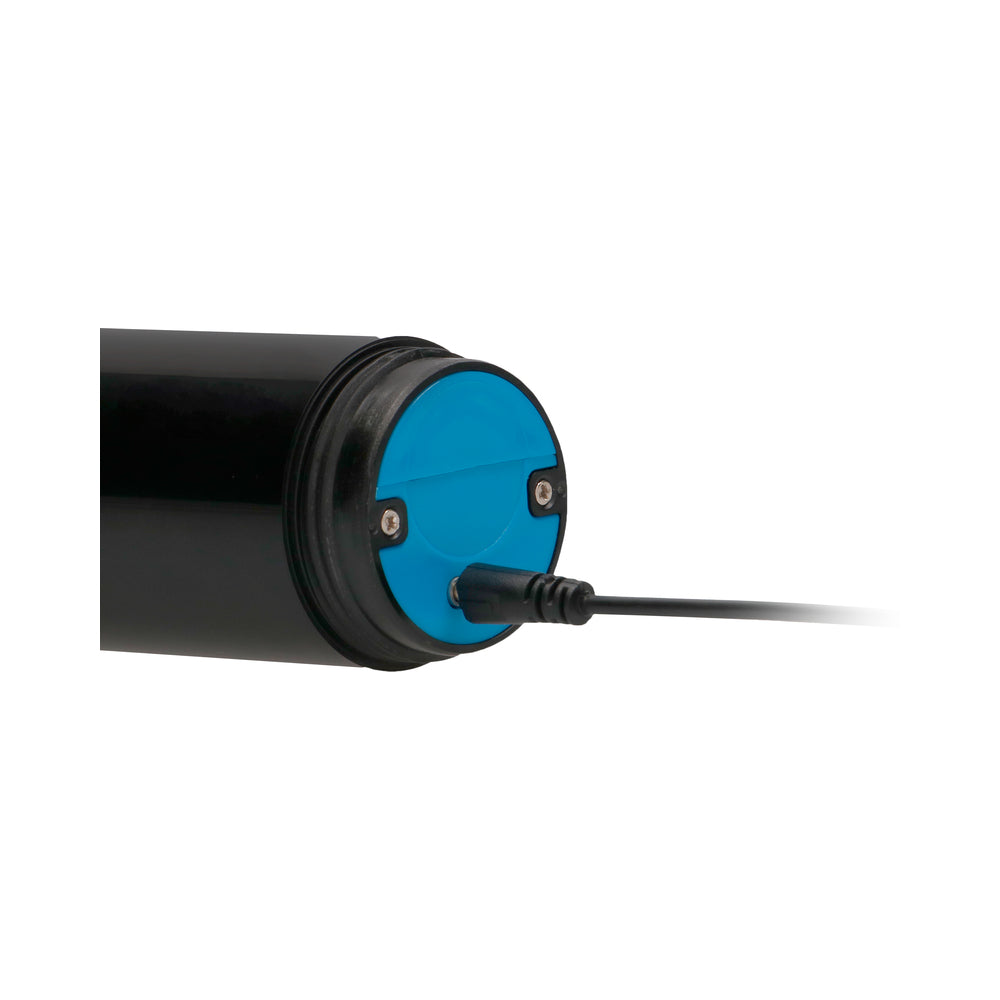Shots Pumped Rechargeable Extreme Power Pump w/Free Silicone Cock Ring - Black