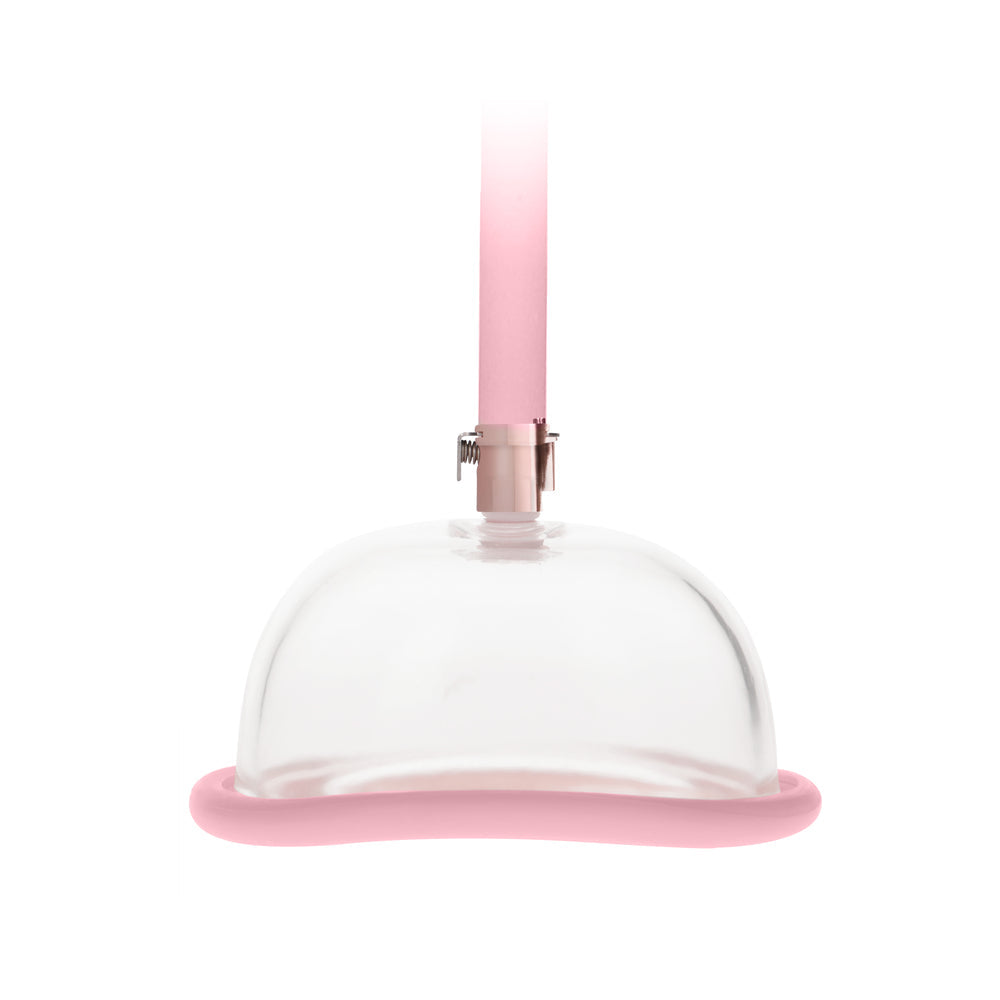Shots Pumped Automatic Rechargeable Pussy Pump Set - Rose Gold