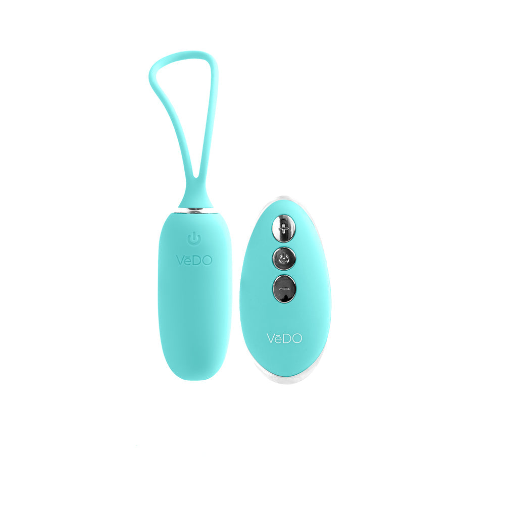 VeDO KIWI Rechargeable Insertable Bullet - Tease Me Turquoise