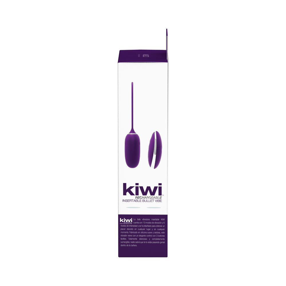 VeDO KIWI Rechargeable Insertable Bullet - Deep Purple