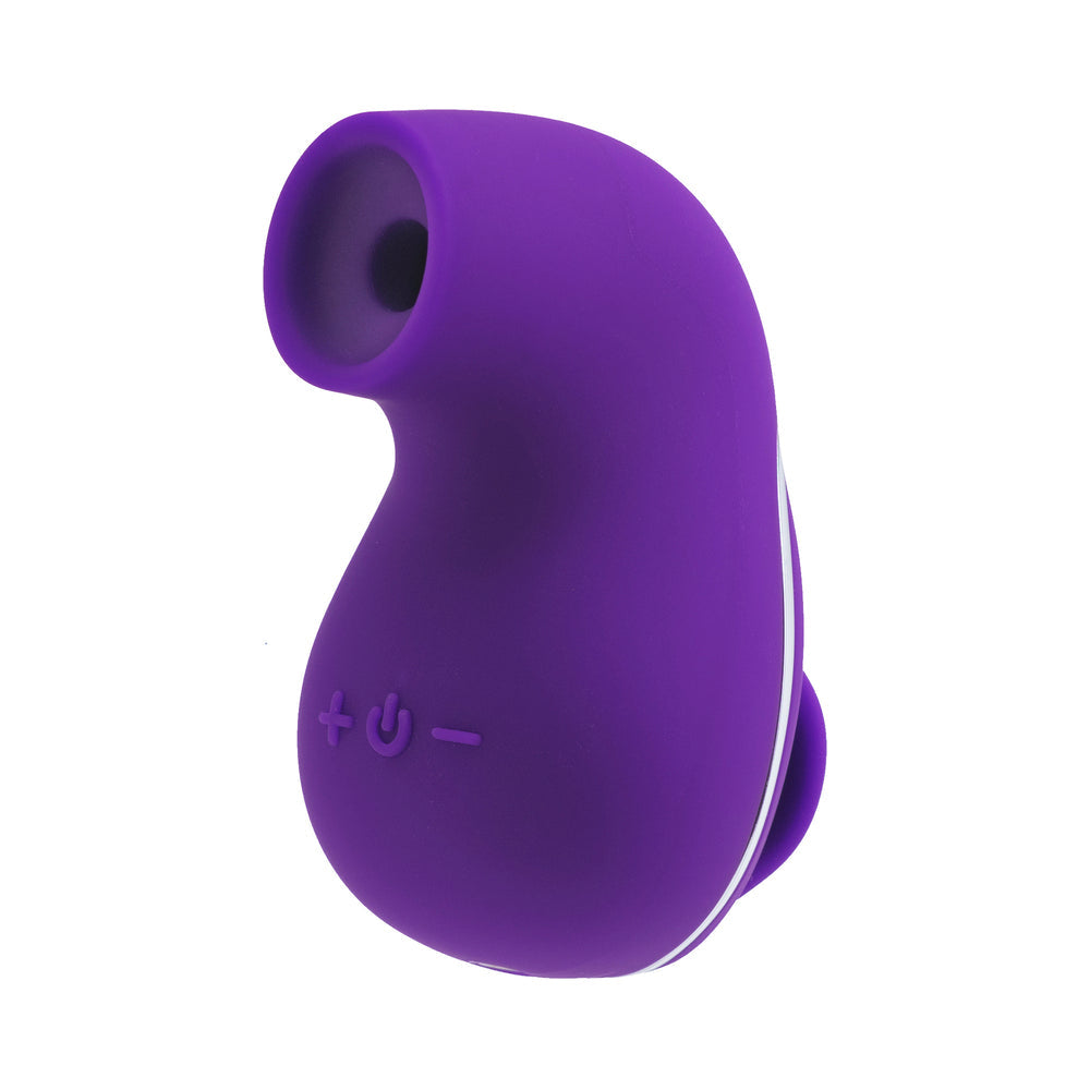 VeDO Suki Rechargeable Vibrating Sucker - Deep Purple