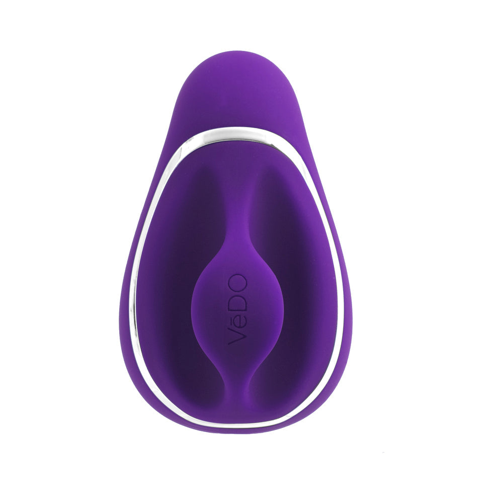 VeDO Suki Rechargeable Vibrating Sucker - Deep Purple