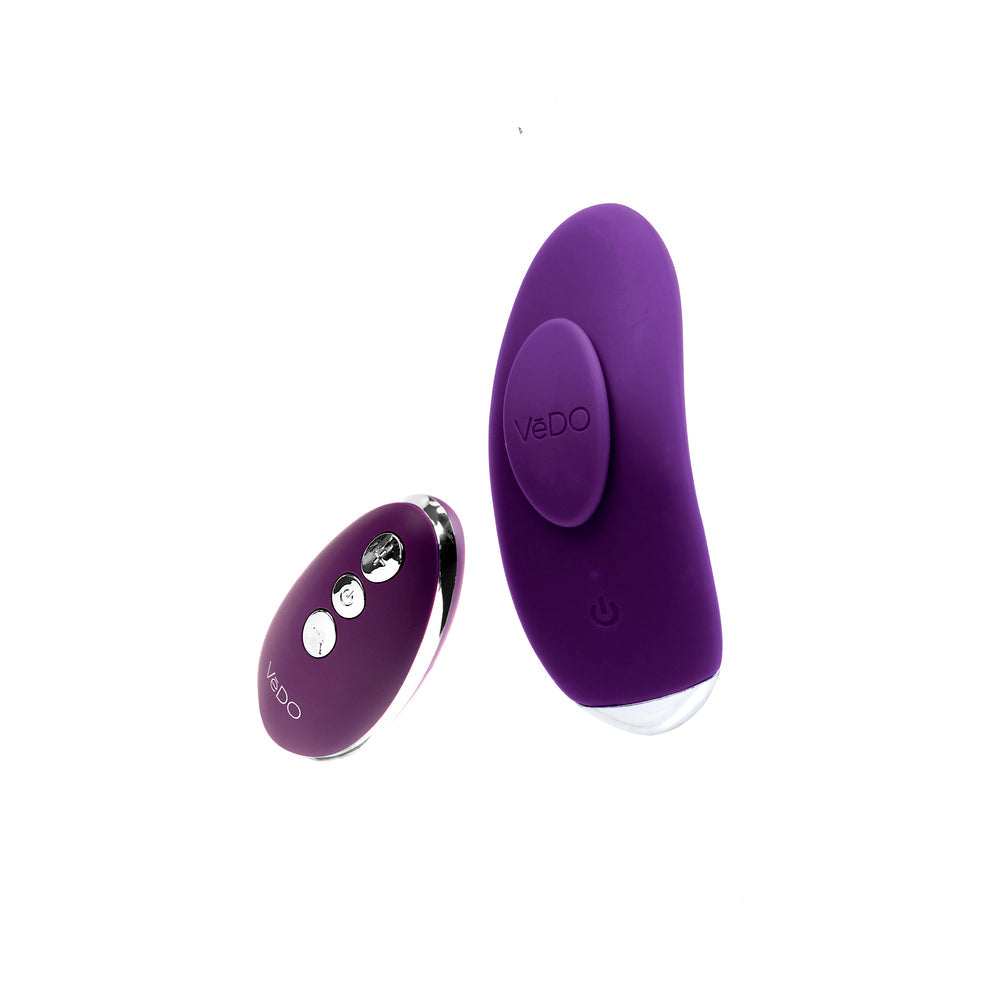 VeDO Niki Rechargeable Panty Vibe - Deep Purple