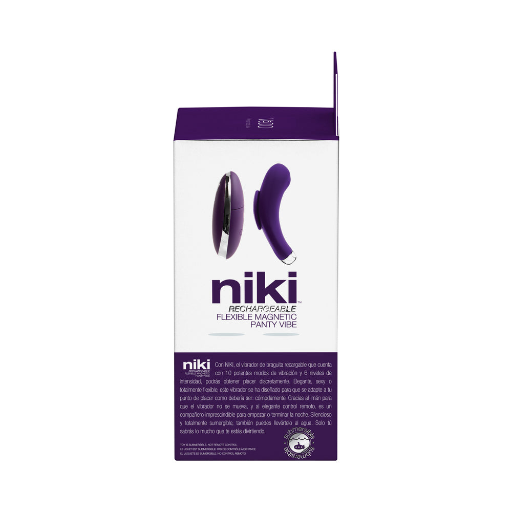 VeDO Niki Rechargeable Panty Vibe - Deep Purple
