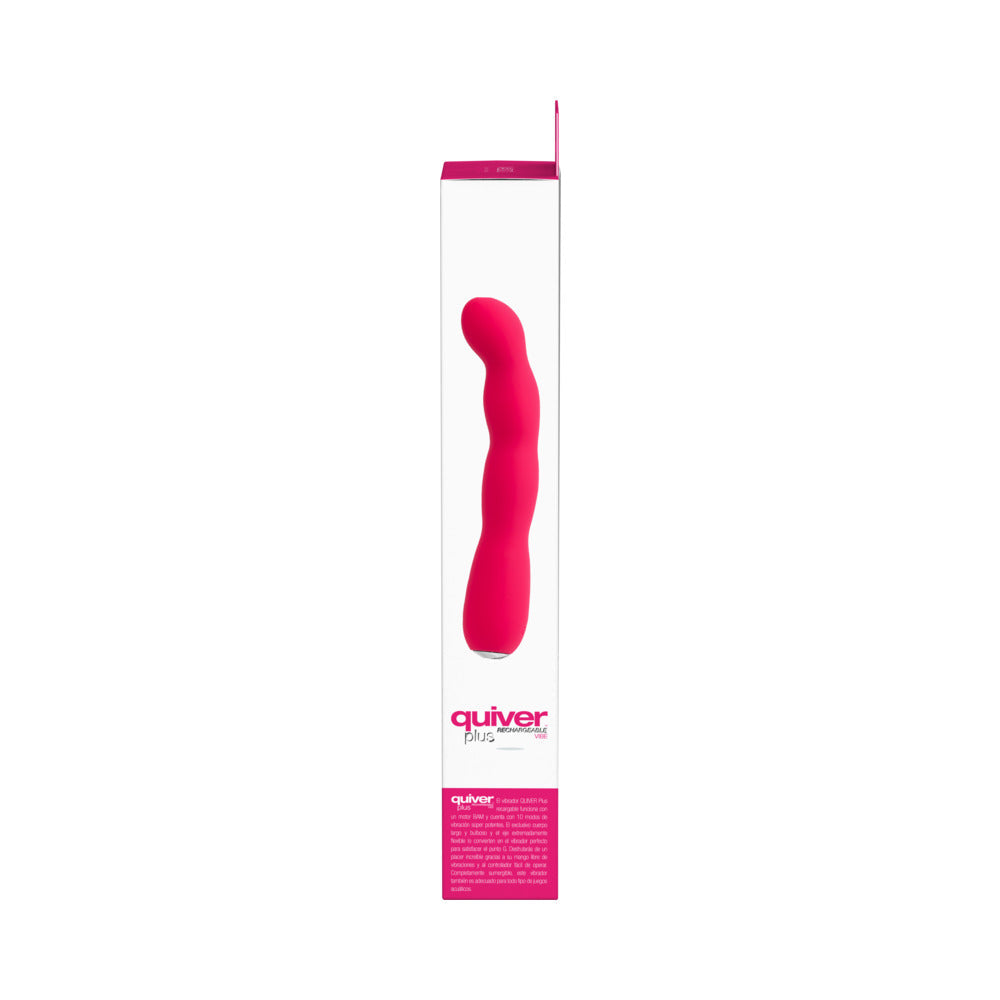 VeDO Quiver Plus Rechargeable Vibe - Foxy Pink