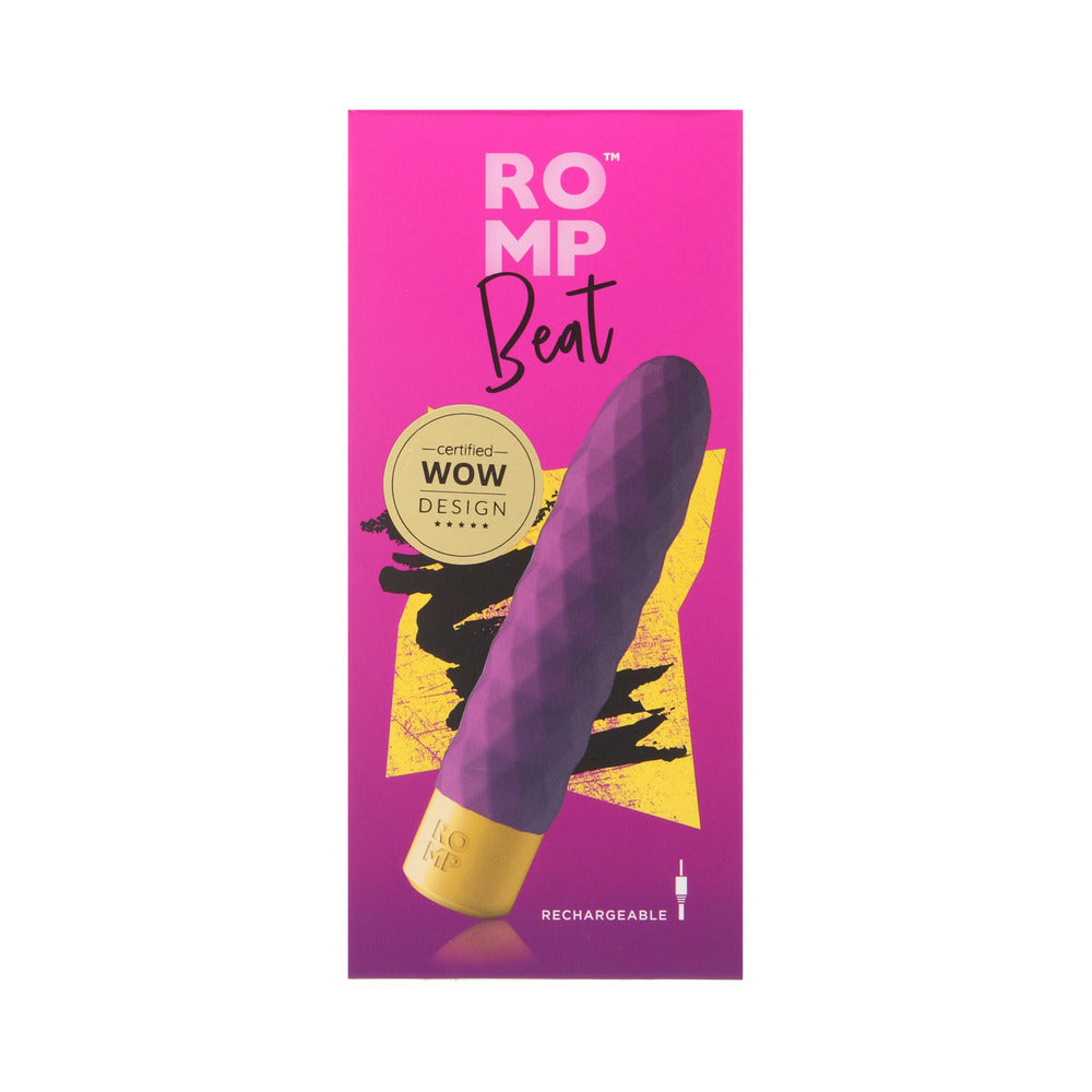 ROMP Beat Bullet Vibrator - Purple